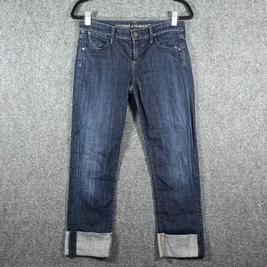 Citizens of Humanity Dani Cropped Straight Leg Jeans Dark Wash Size 26 **READ